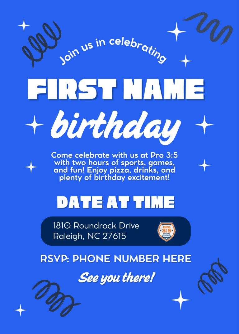 Opt 2 PRO 35 Bday Invitation